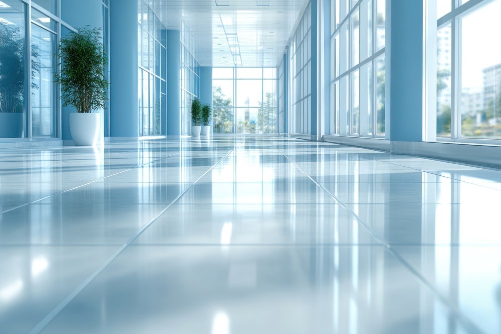 What Types of Cleaning Solutions Are Best for Office Building Floors?