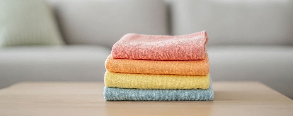 Cotton Bar Mops or Microfiber Cloths: Why Not Use Both?
