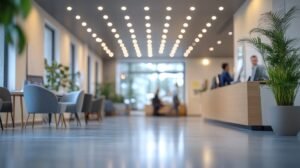 PP Keeping Commercial Lobbies Clean Near High-Traffic MBTA Stations